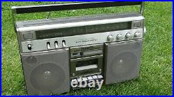 Vintage 1982 TELEFUNKEN CR 30 STEREO Radio Cassette Recorder Tape Ghettoblaster