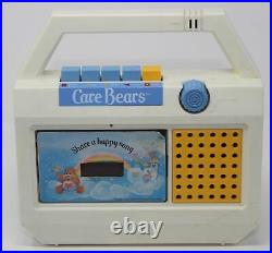 Vintage 1984 Care Bears Share A Happy Song Cassette Tape Player Recorder with Mic