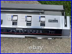 Vintage 1984 Panasonic RX F4 Ambience Boombox FM/AM Radio Cassette Recorder NICE