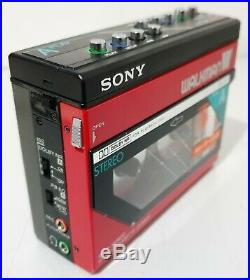 Vintage 1985 SONY WALKMAN WM-W800 Stereo Compact Cassette Tape Recorder & Player