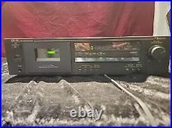 Vintage (1988-90) Nakamichi CR-1A 2 Head Cassette Tape Deck Black Tested READ