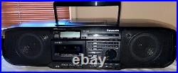 Vintage 1989 Panasonic RX-DS30 AM/FM Radio Cassette Recorder CD Boombox WORKS