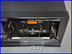 Vintage 1990 DENON DRW-750A Dubbing Stereo Double Cassette Tape Deck Recorder
