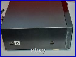 Vintage 1990 DENON DRW-750A Dubbing Stereo Double Cassette Tape Deck Recorder