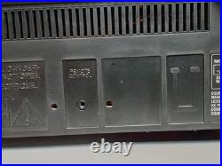 Vintage 1990 DENON DRW-750A Dubbing Stereo Double Cassette Tape Deck Recorder