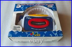 Vintage 1990s Kids Way Sing A Long Cassette Player Tape Recorder Model 8017 New Vintage 1990s Kids Way Sing A Long Cassette Player Tape Recorder Model 8017 New