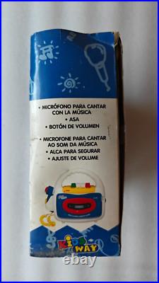 Vintage 1990s Kids Way Sing A Long Cassette Player Tape Recorder Model 8017 New Vintage 1990s Kids Way Sing A Long Cassette Player Tape Recorder Model 8017 New
