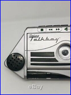 Vintage 1992 Home Alone Deluxe Talkboy Tape Recorder with Cassette Tape WORKING