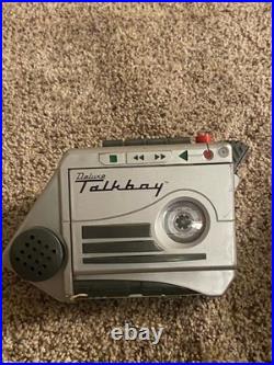 Vintage 1992 Home Alone Talkboy Deluxe Cassette Tape Recorder WORKS USED MR