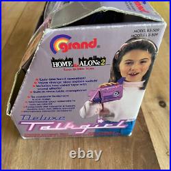 Vintage 1995 Deluxe Talkgirl Home Alone 2 Cassette Recorder With Voice Changer Vintage 1995 Deluxe Talkgirl Home Alone 2 Cassette Recorder With Voice Changer