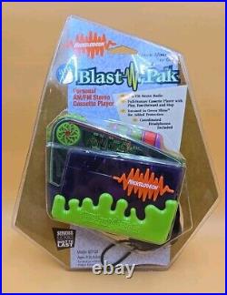 Vintage 1996 Nickelodeon Blast Pak Radio/Cassette Player with Headphones New