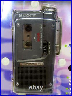 Vintage 1996 Sony Pressman M-679V Handheld VOR Micro Cassette Recorder SEALED