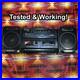 Vintage-22-Boombox-Radio-Dual-Cassette-Player-Recorder-SHARP-WF-A500-Tested-01-afm