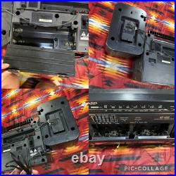 Vintage 22 Boombox Radio Dual Cassette Player Recorder SHARP WF-A500 Tested Vintage 22 Boombox Radio Dual Cassette Player Recorder SHARP WF-A500 Tested