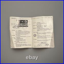 Vintage 70S Electra 770 Spy reel Tape Recorder With Extra Two Tapes