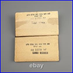 Vintage 70S Electra 770 Spy reel Tape Recorder With Extra Two Tapes