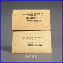 Vintage 70S Electra 770 Spy reel Tape Recorder With Extra Two Tapes