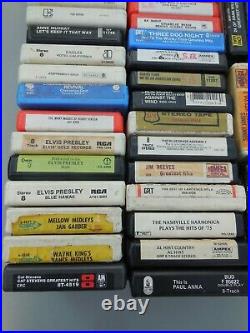 Vintage 8 Track Lot / Jc Penney & Capehart Player / Recorder With 50 Cassettes