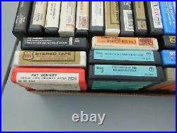 Vintage 8 Track Lot / Jc Penney & Capehart Player / Recorder With 50 Cassettes