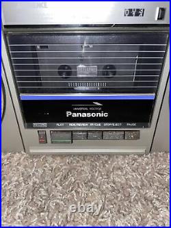 Vintage 80's Panasonic Rx-5050 Radio Cassette Tape Recorder AM/FM Boombox Works