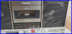 Vintage 80's Panasonic SG-J500 Record Player Cassette Tape Radio Boombox TESTED