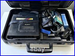 Vintage 80s Sony Video 8 Audio Cassette Recorder Video 8 Audio Equipment Vintage 80s Sony Video 8 Audio Cassette Recorder Video 8 Audio Equipment