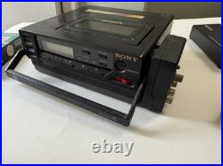 Vintage 80s Sony Video 8 Audio Cassette Recorder Video 8 Audio Equipment Vintage 80s Sony Video 8 Audio Cassette Recorder Video 8 Audio Equipment