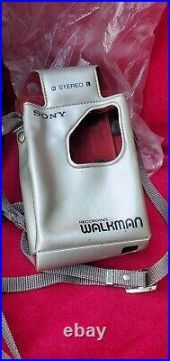 Vintage 82 SONY Recording Walkman Cassette Player tape Recorder WM-R2 For Parts