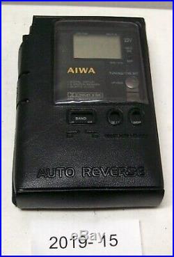 Vintage AIWA HS-J800 Tape Cassette Stereo Record Player withBattery Holders