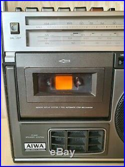 Vintage AIWA TPR-300A BOOMBOX Stereo Radio Cassette Player Recorder