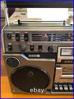 Vintage AIWA TPR-950e Boombox Cassette Player Recorder Multiband Radio AM FM SW