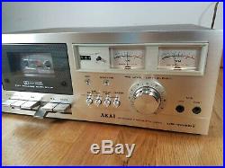 Vintage AKAI CS-702D Cassette Recorder Player Stereo Tape Deck