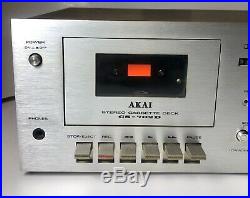 Vintage AKAI CS-702D Cassette Recorder Player Stereo Tape Deck Tested & Working