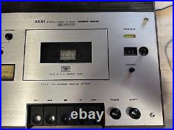 Vintage AKAI GXC-39D Stereo Cassette Player Recorder Dolby Used SEE DESCRIPTION