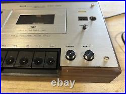 Vintage AKAI GXC-39D Stereo Cassette Player Recorder Dolby Used SEE DESCRIPTION