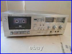 Vintage AKAI GXC-709D Stereo Cassette Tape Player Recorder