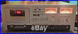 Vintage AKAI GXC-730D Auto-Reverse & Reverse Recording Stereo Cassette Deck