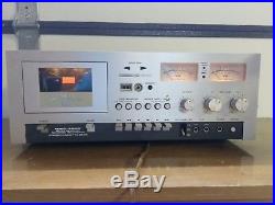 Vintage AKAI GXC 730D Stereo Cassette Player Recorder Reverse Recording