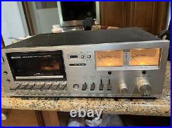 Vintage Aiwa AD-6500 Solid State Cassette Tape Deck Recorder As Is