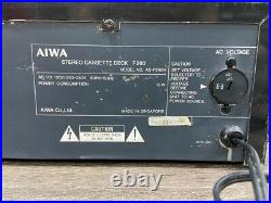 Vintage Aiwa AD-F260? (1980) Two Head Stereo Cassette Recorder