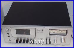 Vintage- Aiwa Ad-6300 Solid State Stereo Cassette Deck Recorder Dolby Japan