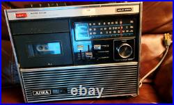 Vintage Aiwa Cassette Radio Recorder (tpr-210) Very Rare & Hard To Find (japan) Vintage Aiwa Cassette Radio Recorder (tpr-210) Very Rare & Hard To Find (japan)