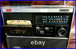 Vintage Aiwa Cassette Radio Recorder (tpr-210) Very Rare & Hard To Find (japan) Vintage Aiwa Cassette Radio Recorder (tpr-210) Very Rare & Hard To Find (japan)