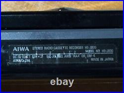 Vintage Aiwa FM/AM Cassette Recorder HS-J600 Walkman for Repair/Parts Japan