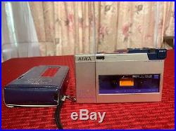 Vintage Aiwa HS-F1 Japan Made Stereo Cassette Recorder Player WORKING MINT