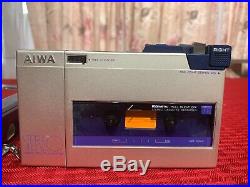 Vintage Aiwa HS-F1 Japan Made Stereo Cassette Recorder Player WORKING MINT