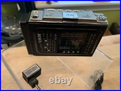 Vintage Aiwa HS-J700 Stereo Radio Cassette Recorder With Accessories