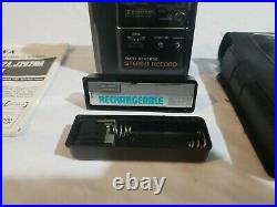 Vintage Aiwa HS-J800 Portable AM/FM Cassette Player Recorder Walkman + Extras
