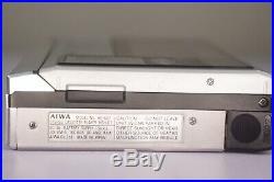 Vintage Aiwa HS U07 AM/FM Stereo Radio Cassette Recorder For Repair or Parts