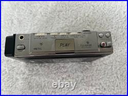 Vintage Aiwa Hs-j07 Am / Fm Stereo Cassette Recorder With Case- Very Desirable